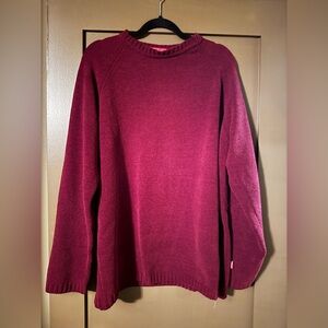 Woody’s Retro Lounge Men's Burgundy Sweater XXL